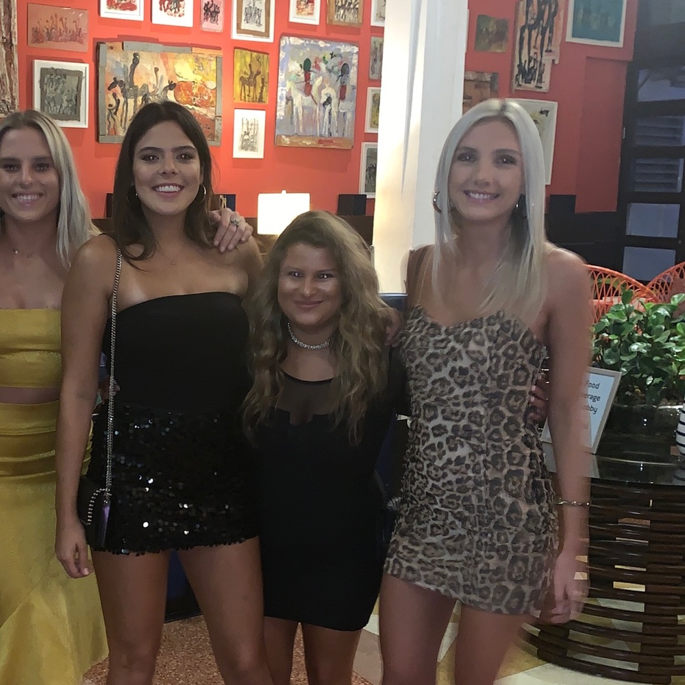 Superdown Leopard Dress From Revolve - Picture 3 of 3